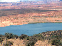 Lake Powell water level