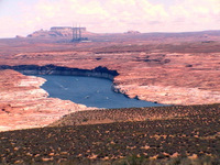 Lake Powell water level